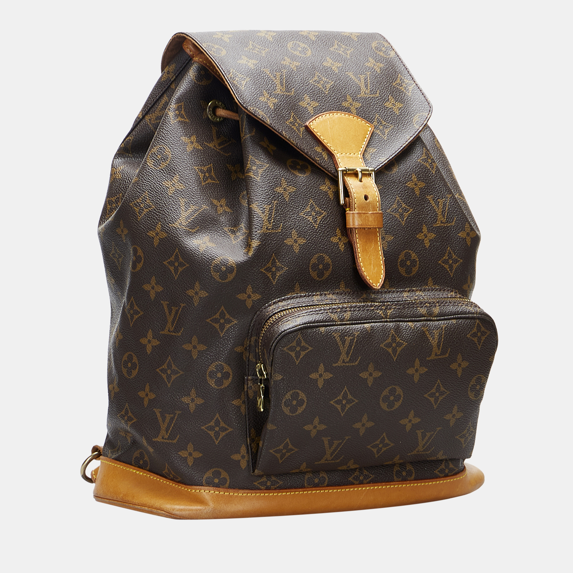 

Louis Vuitton Brown Monogram Montsouris GM