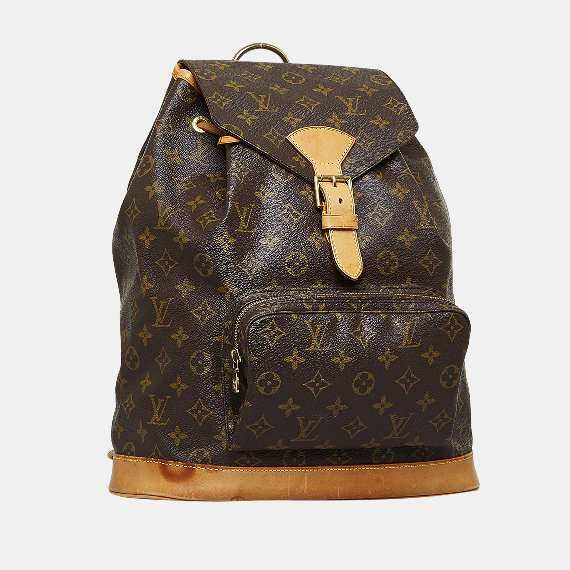 

Louis Vuitton Brown Monogram Montsouris GM