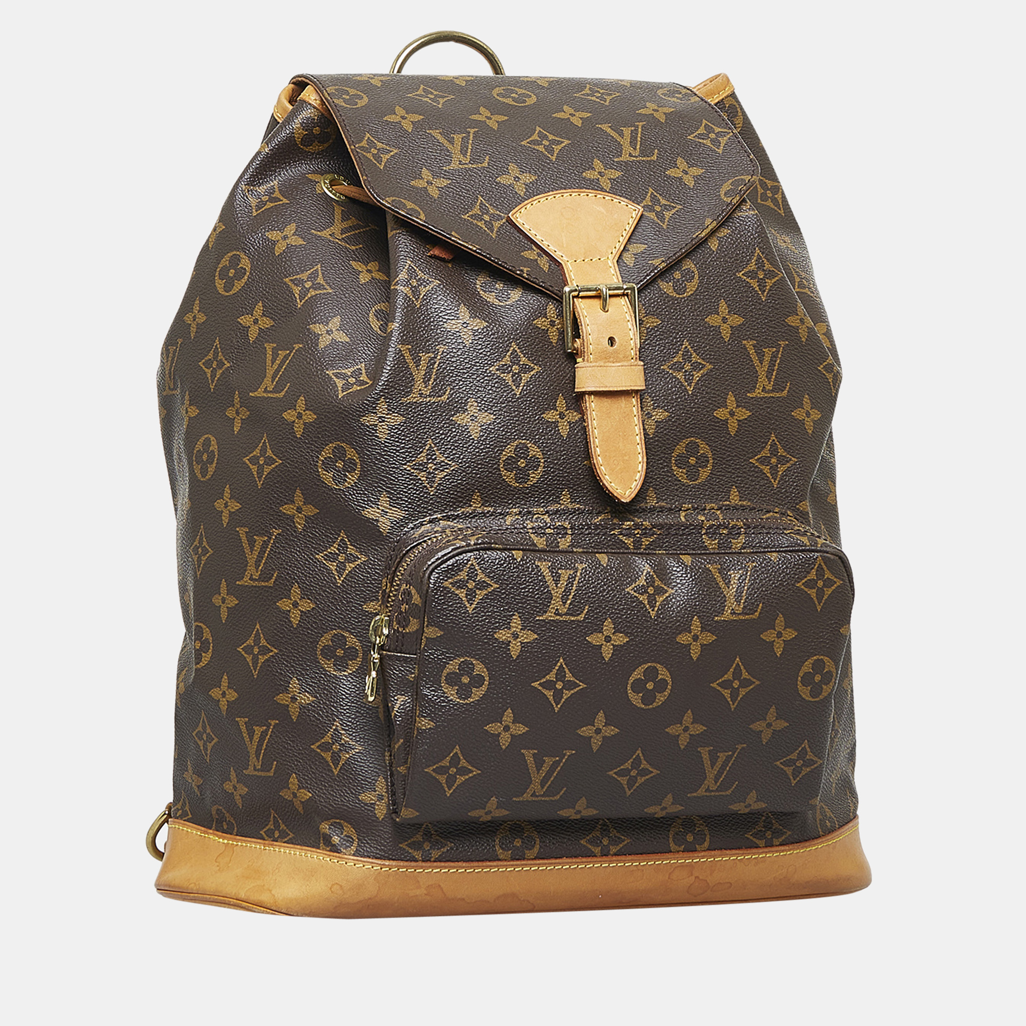 

Louis Vuitton Brown Monogram Montsouris GM