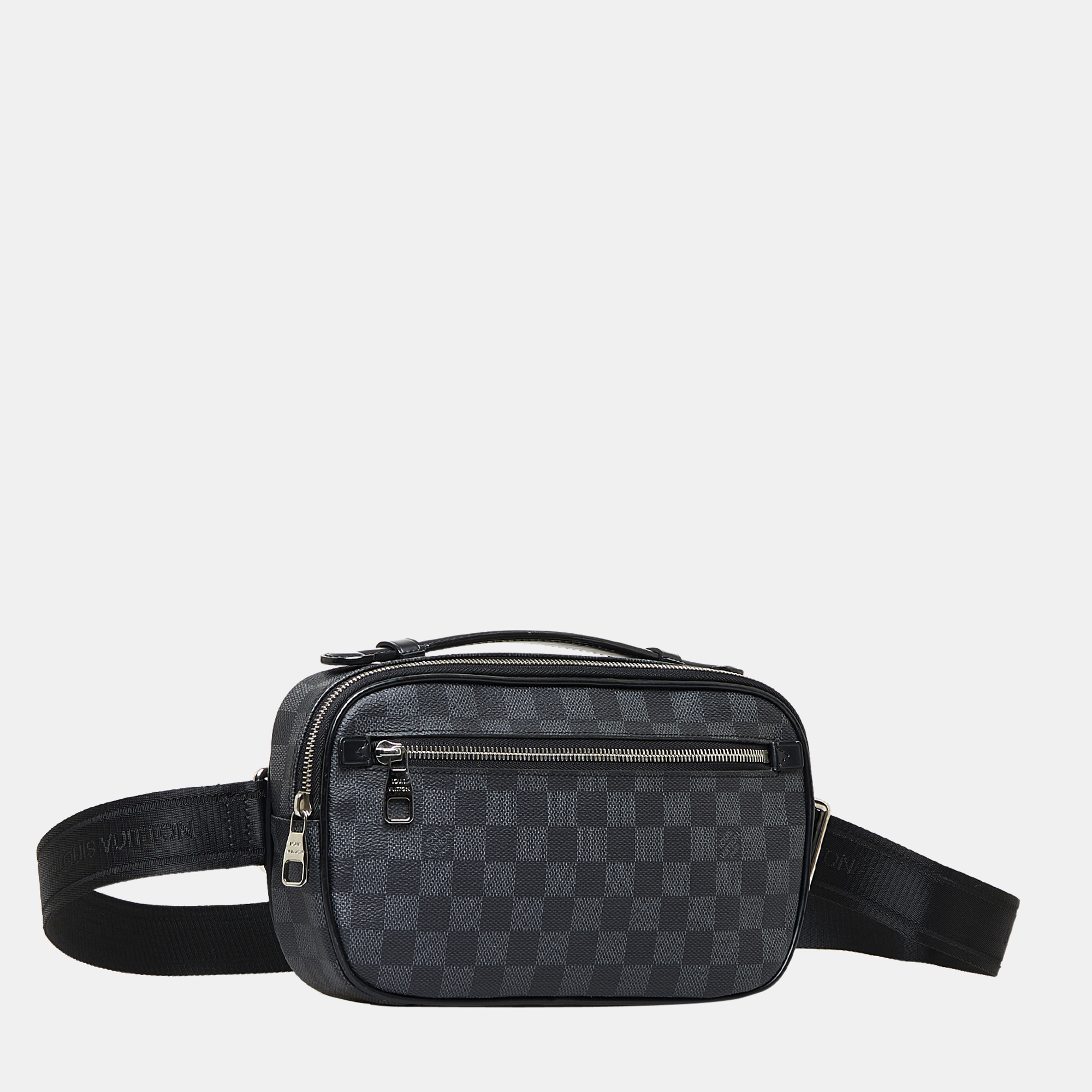 

Louis Vuitton Black/Grey Damier Graphite Ambler