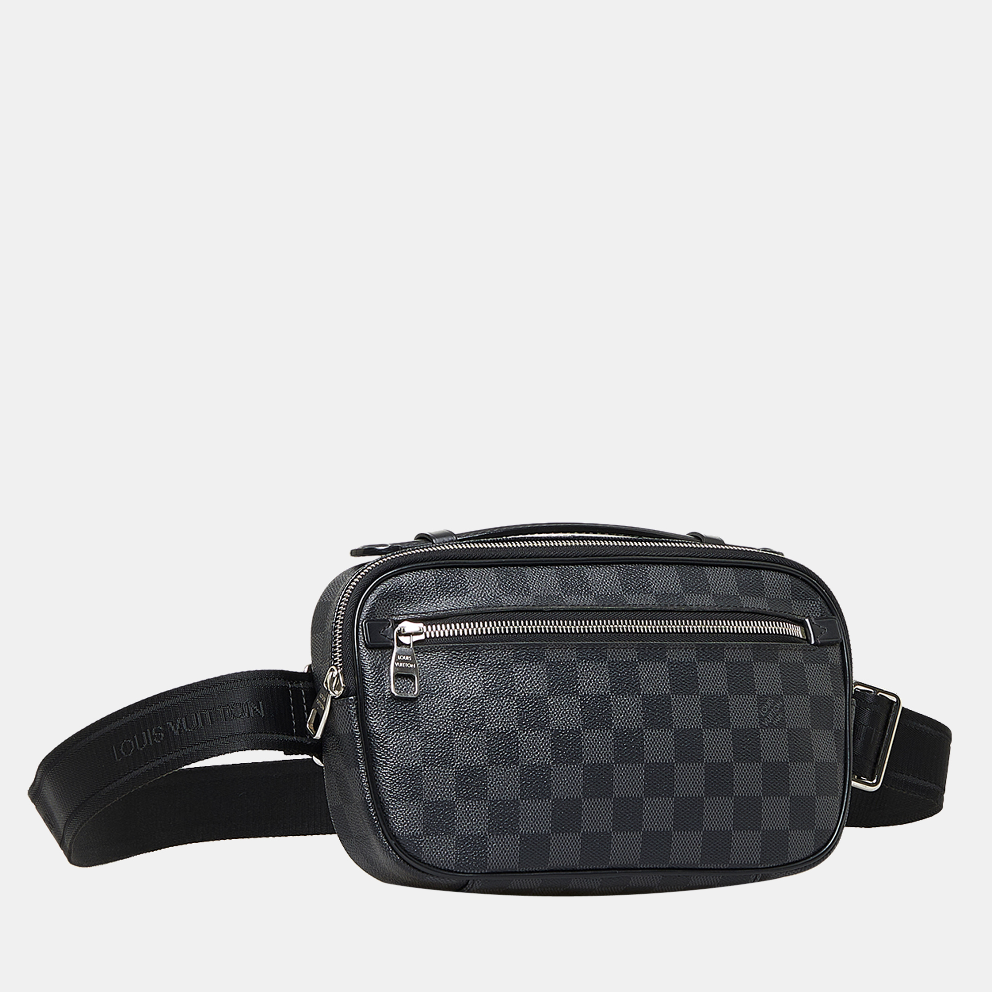 

Louis Vuitton Black Damier Graphite Ambler