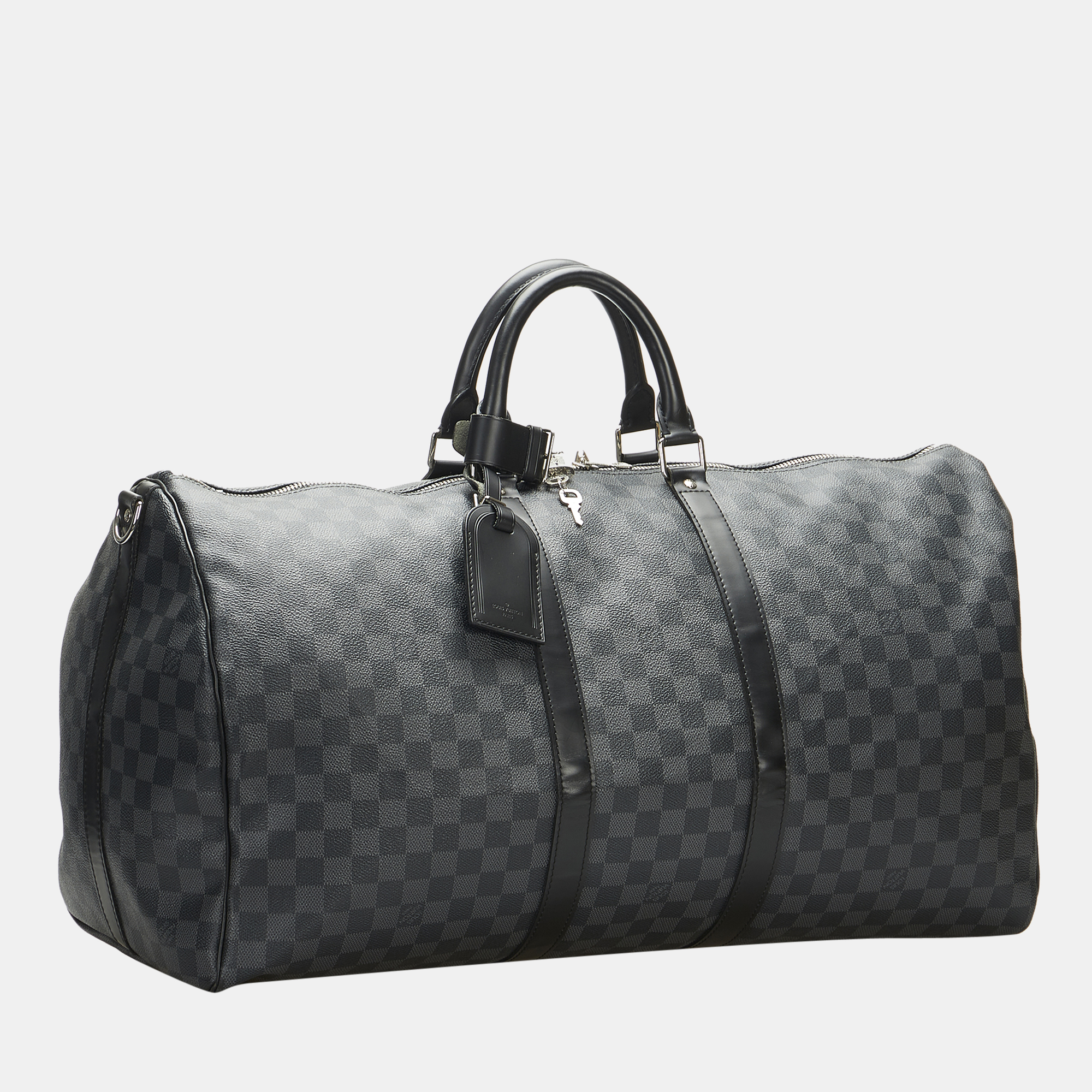 

Louis Vuitton Grey Damier Graphite Keepall Bandouliere 55