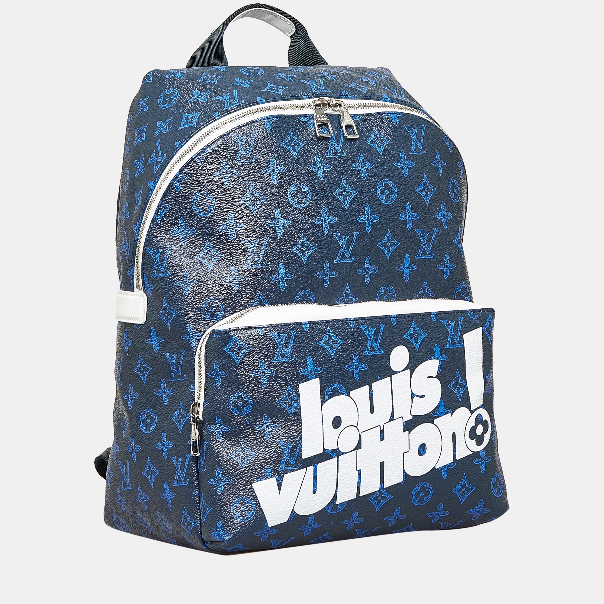 

Louis Vuitton Blue Monogram Everyday Discovery Backpack PM