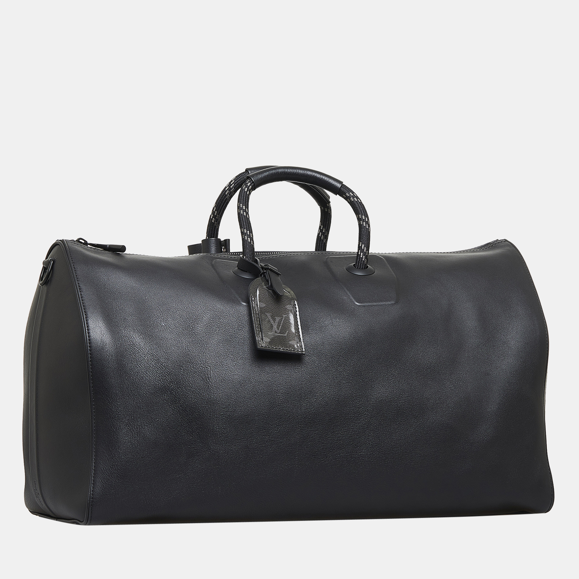 

Louis Vuitton Black Dark Infinity Keepall Bandouliere 50