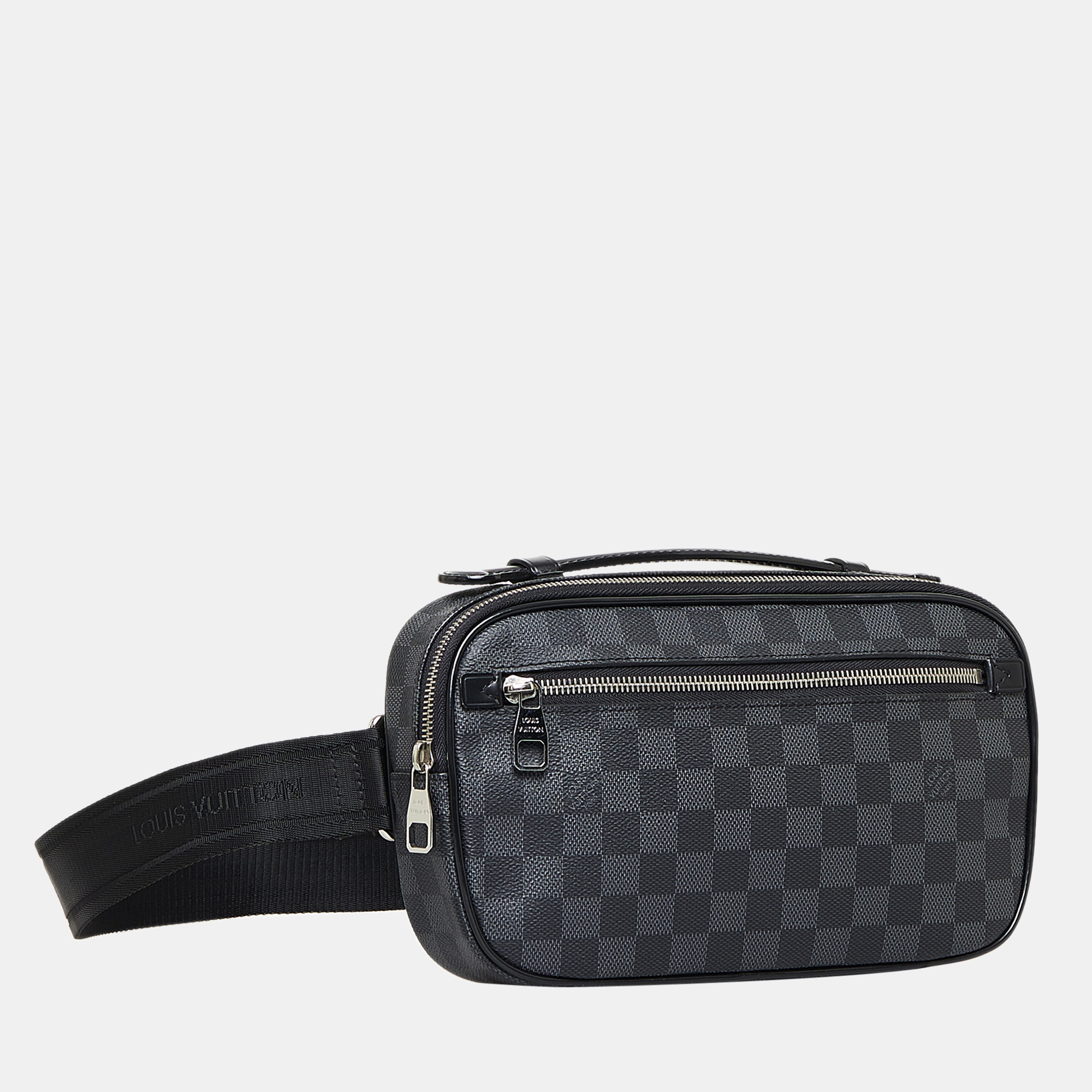 

Louis Vuitton Black/Grey Damier Graphite Ambler