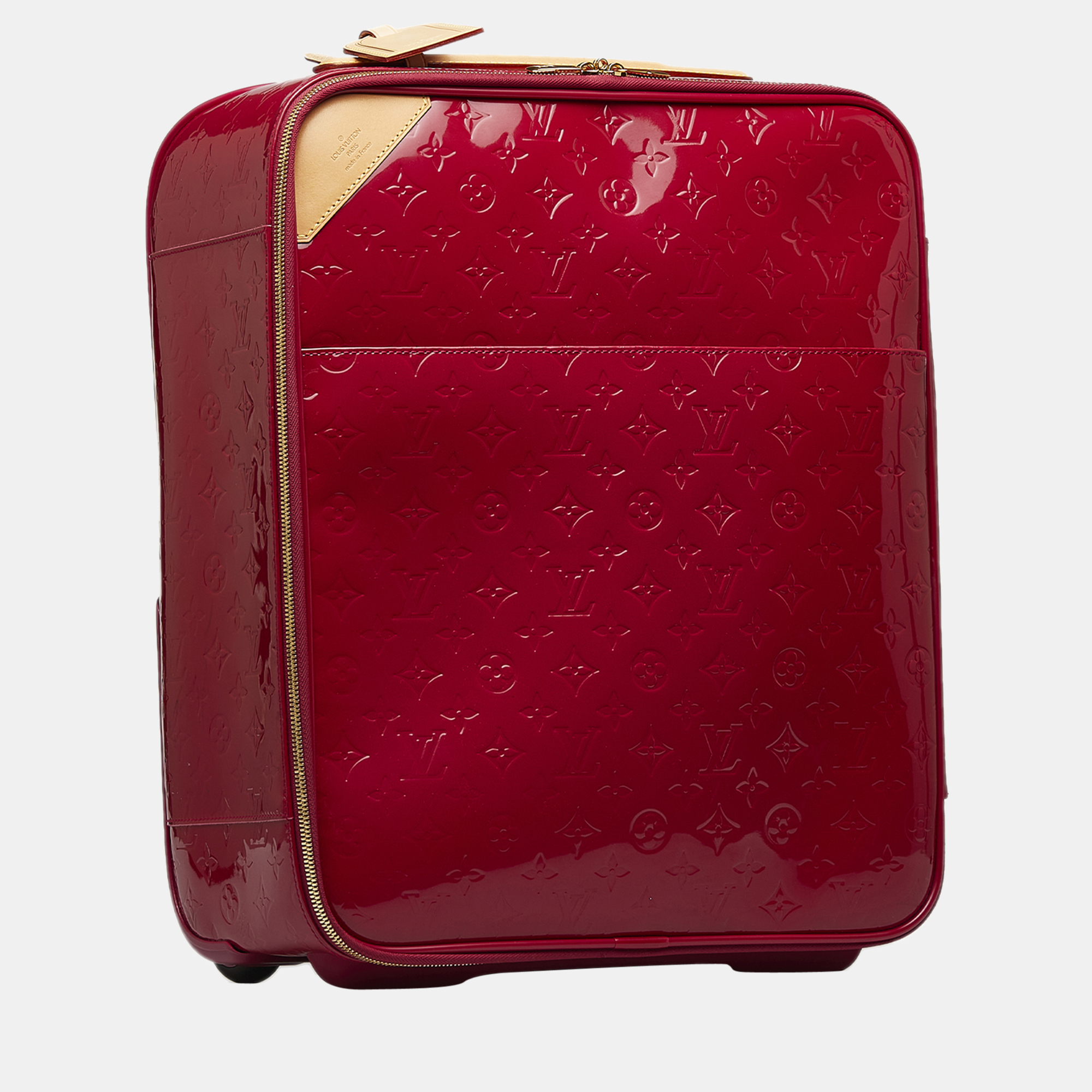 

Louis Vuitton Red Monogram Vernis Pegase 45