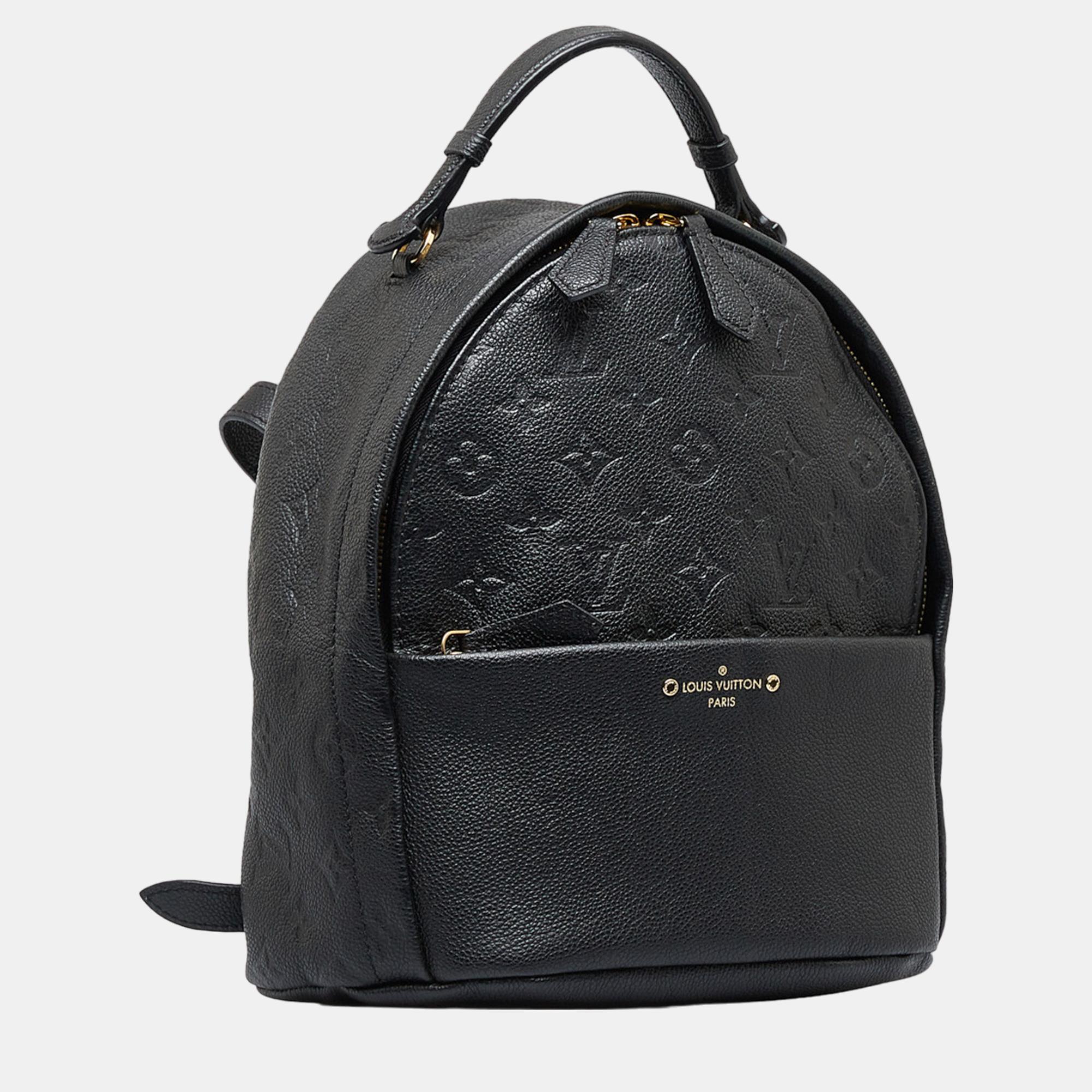 

Louis Vuitton Black Monogram Empreinte Sorbonne