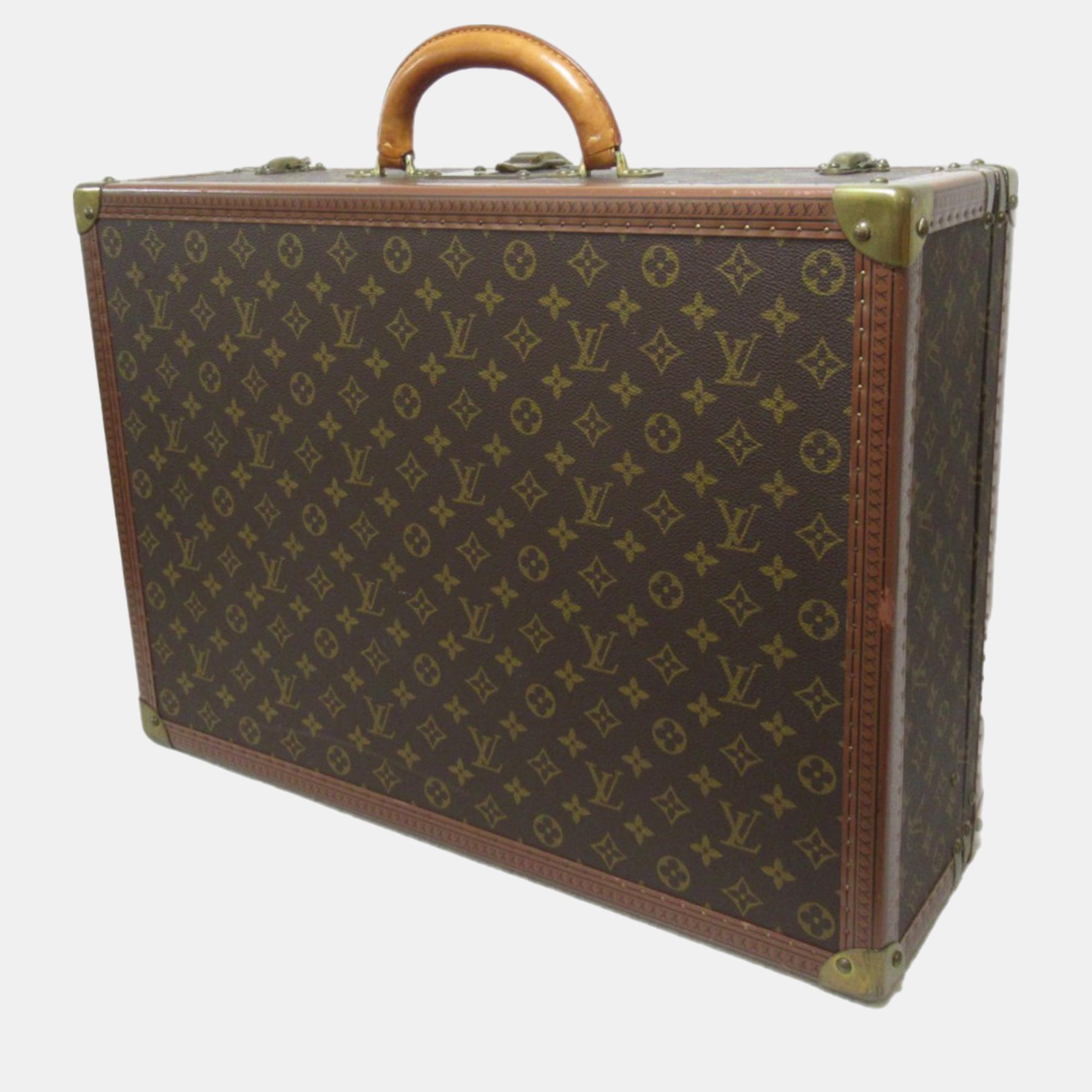 

Louis Vuitton Brown Monogram Bisten 55