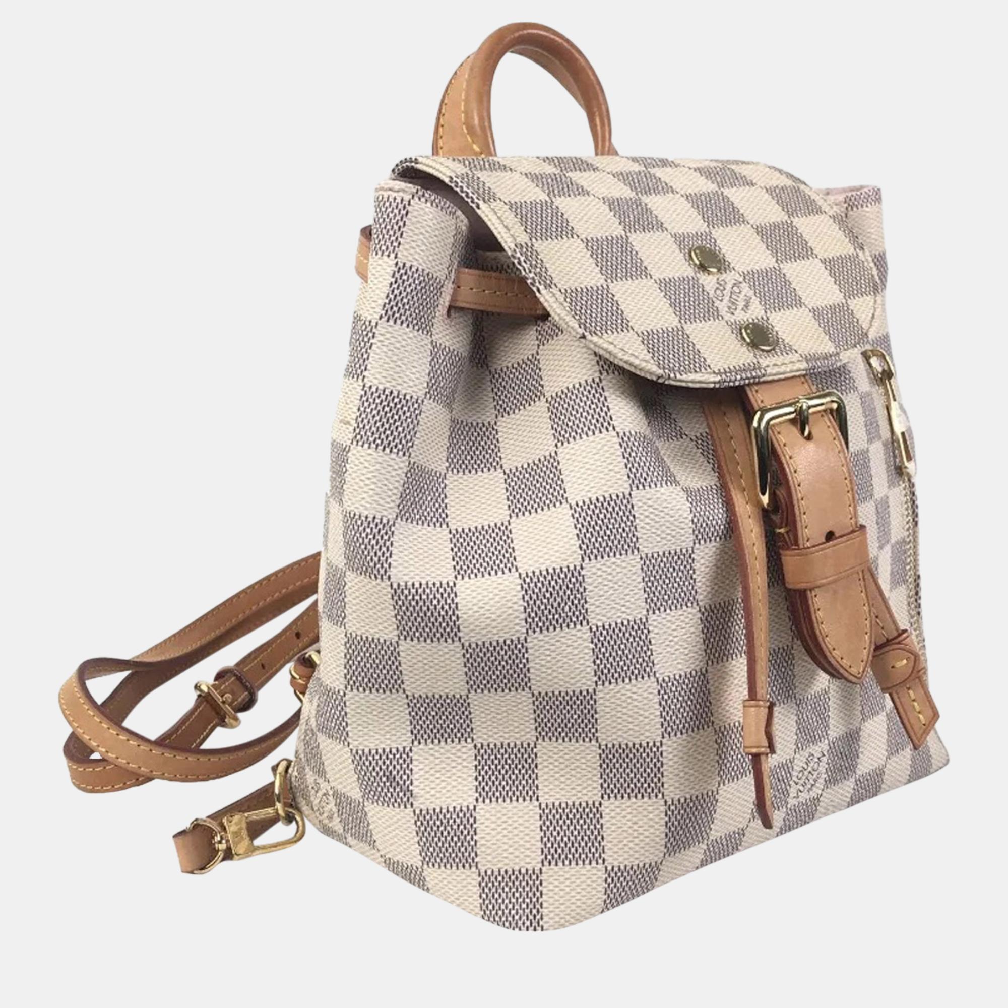 

Louis Vuitton Blue/White Damier Azur Sperone BB