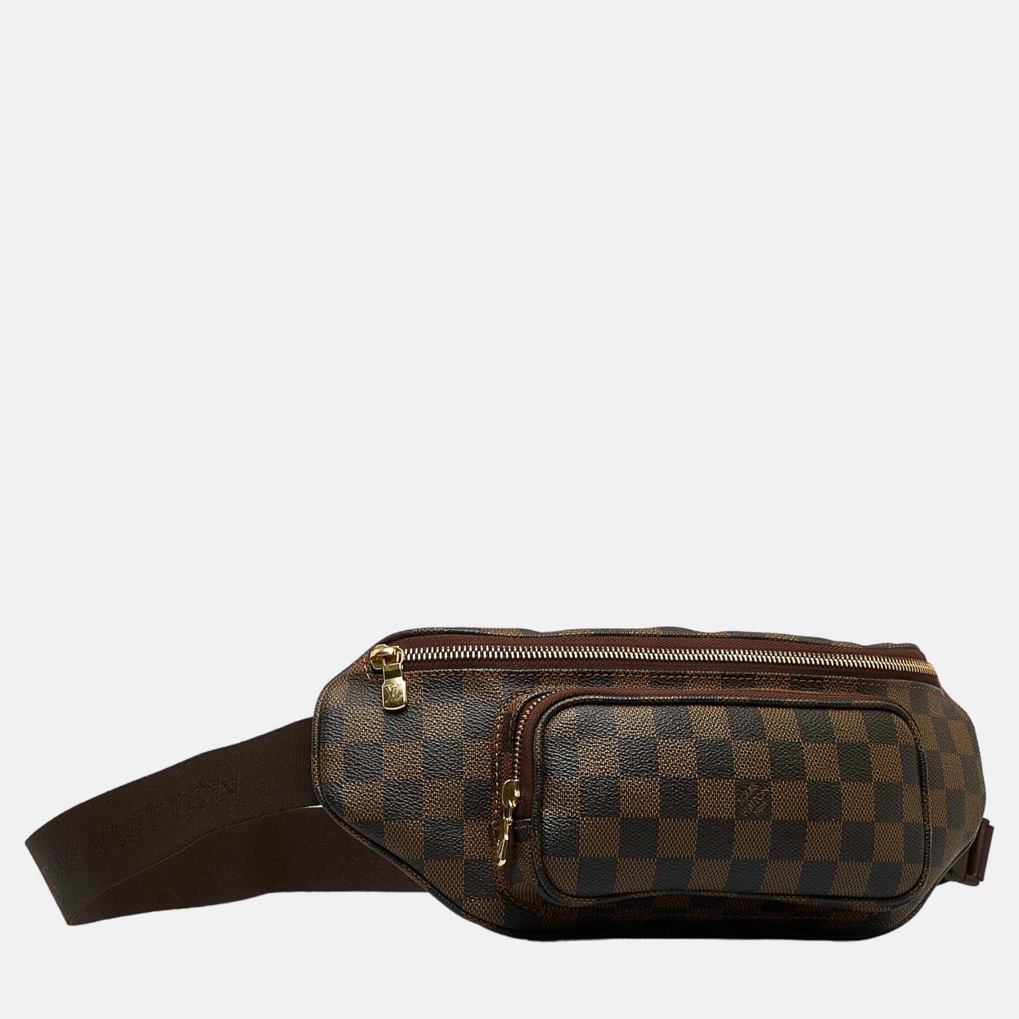 

Louis Vuitton Brown Damier Ebene Melville Bum