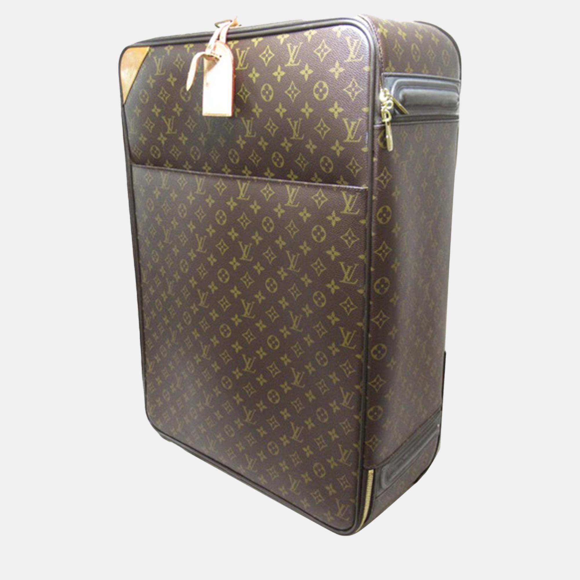 

Louis Vuitton Brown Monogram Pegase 60