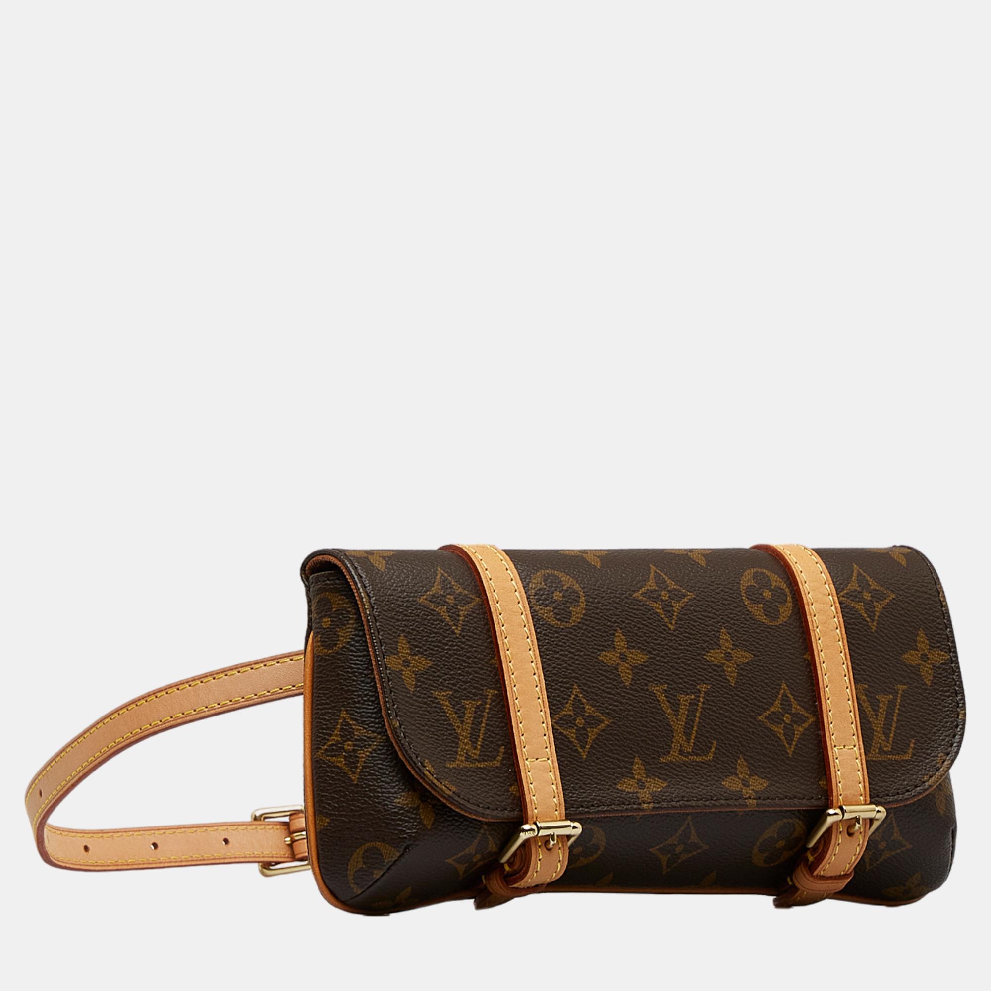 

Louis Vuitton Brown Monogram Marelle Pochette