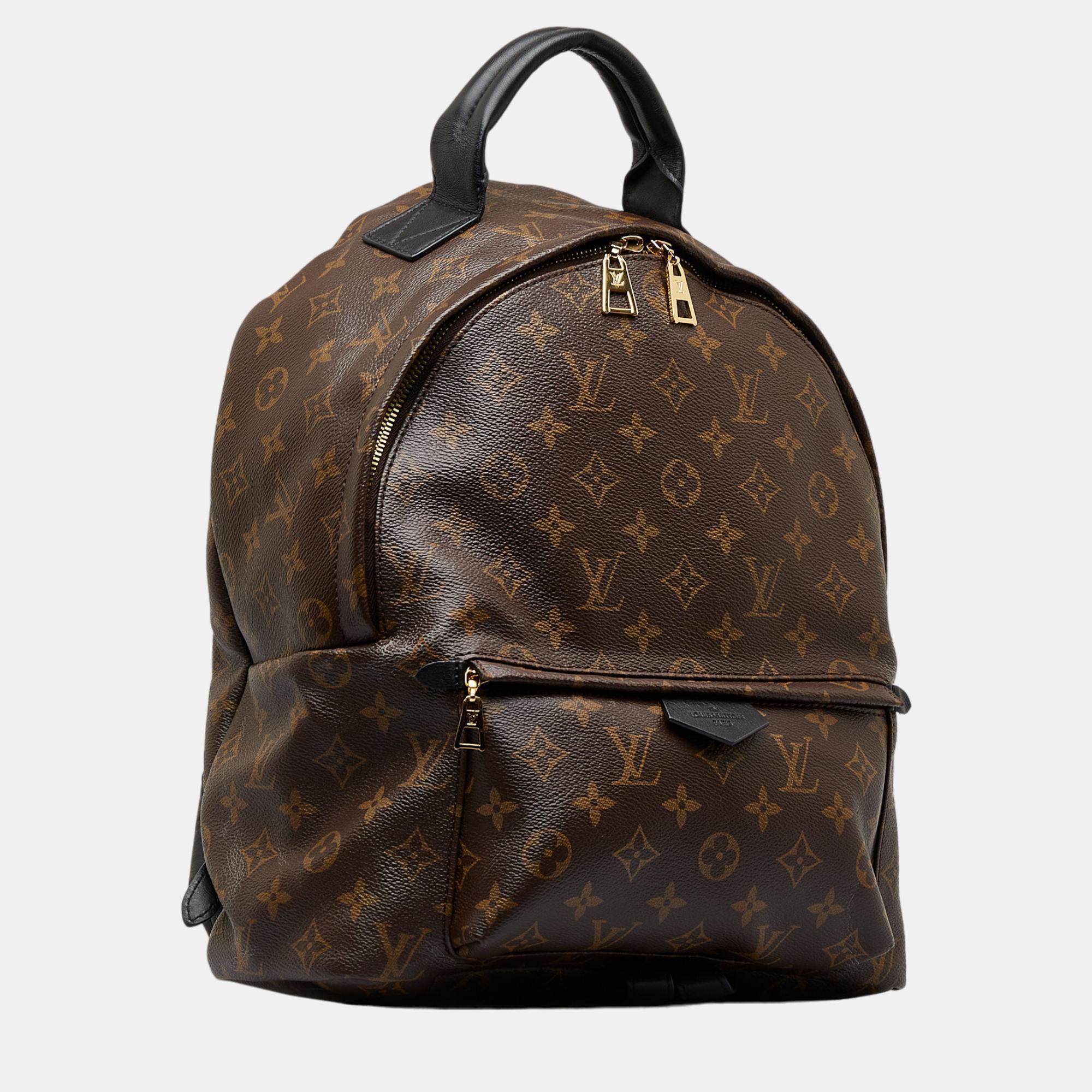 

Louis Vuitton Brown Monogram Palm Springs MM