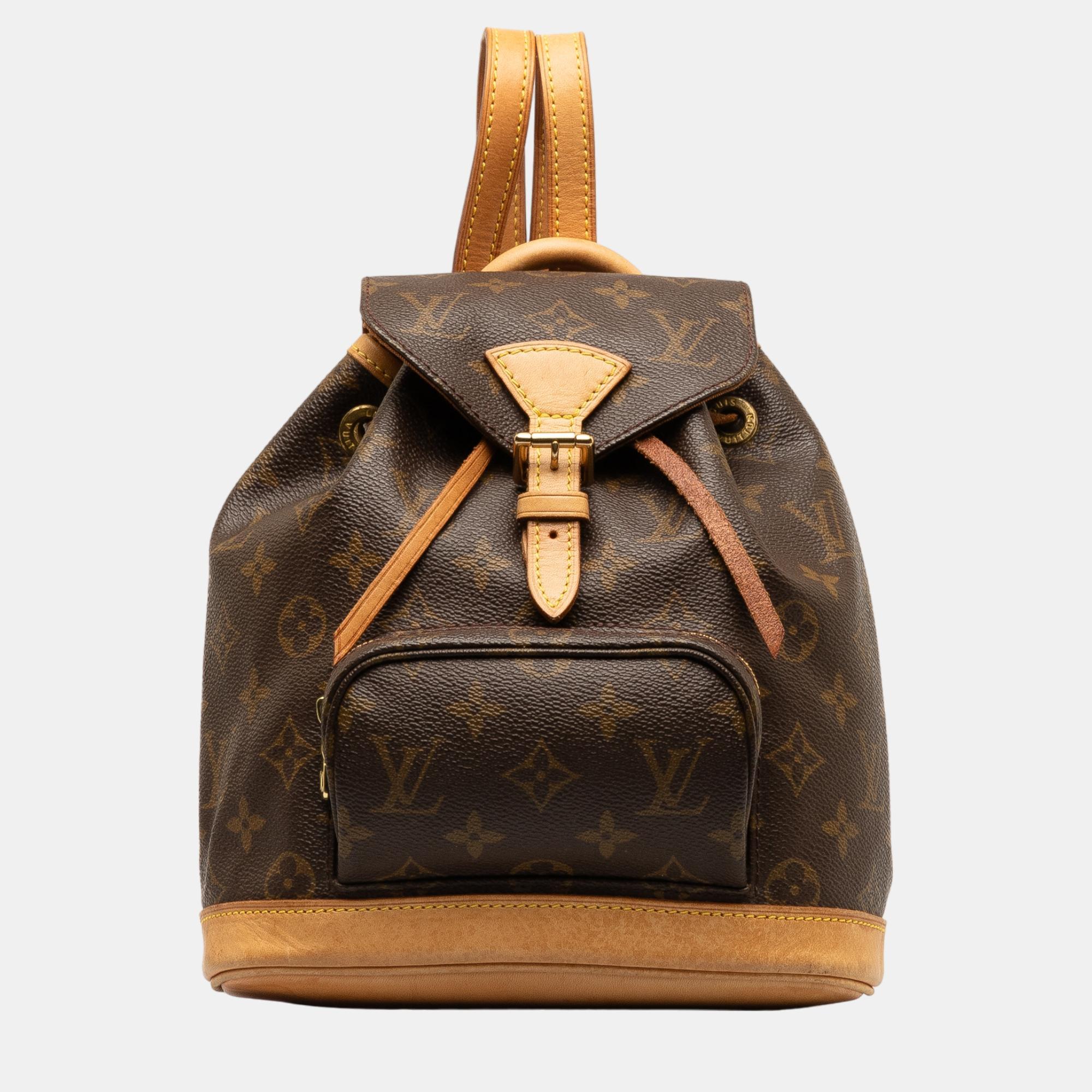 Louis Vuitton Brown Monogram Mini Montsouris