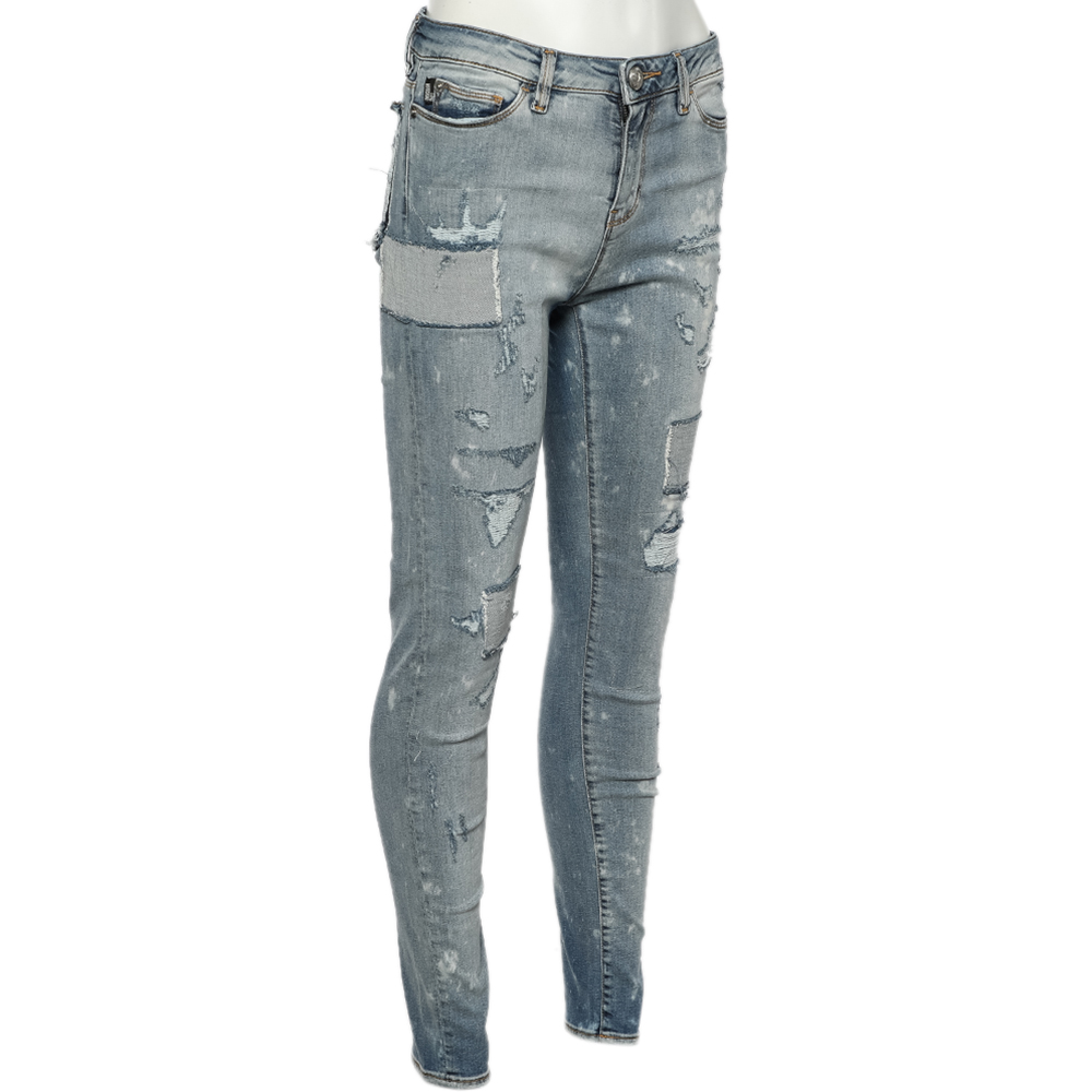 

Love Moschino Blue Denim Distressed jeans