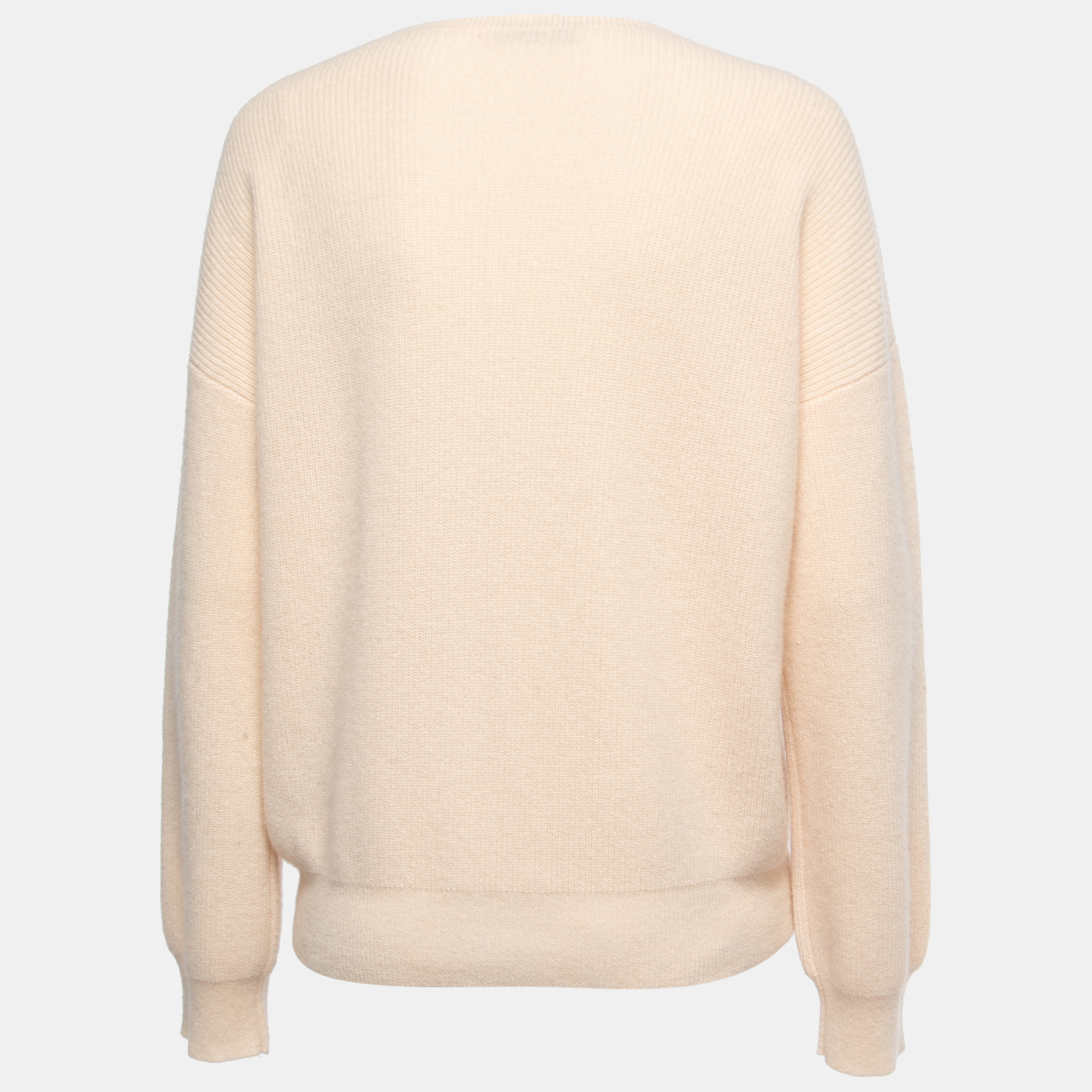 

Lucy Nagle Cream Cashmere Oversized Sweater