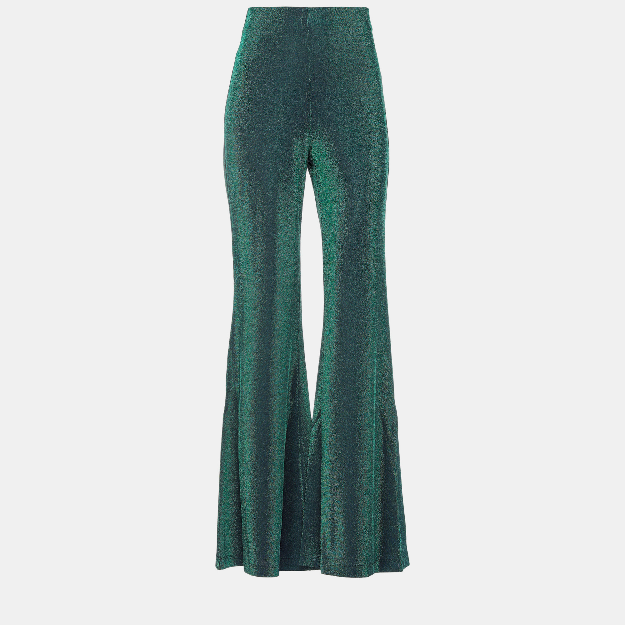 Pre-owned M Missoni Viscose Pants Xs In Green