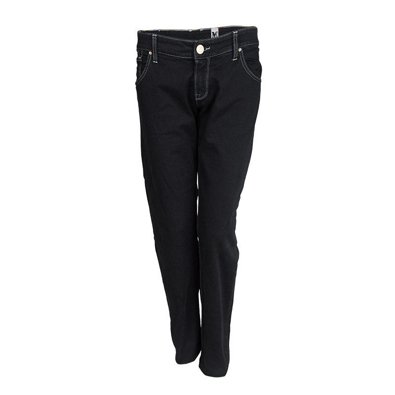 Pre Owned M Missoni Black Denim Straight Fit Jeans L