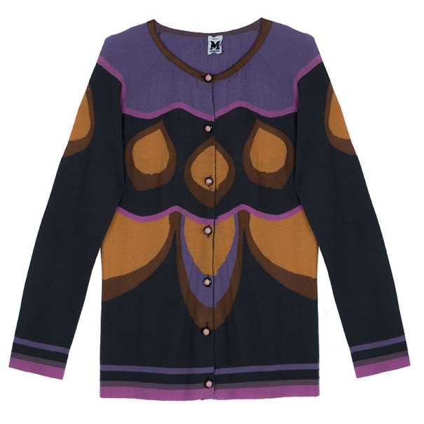 مملوكة مسبقًا M Missoni Black Multicoloured Cardigan L