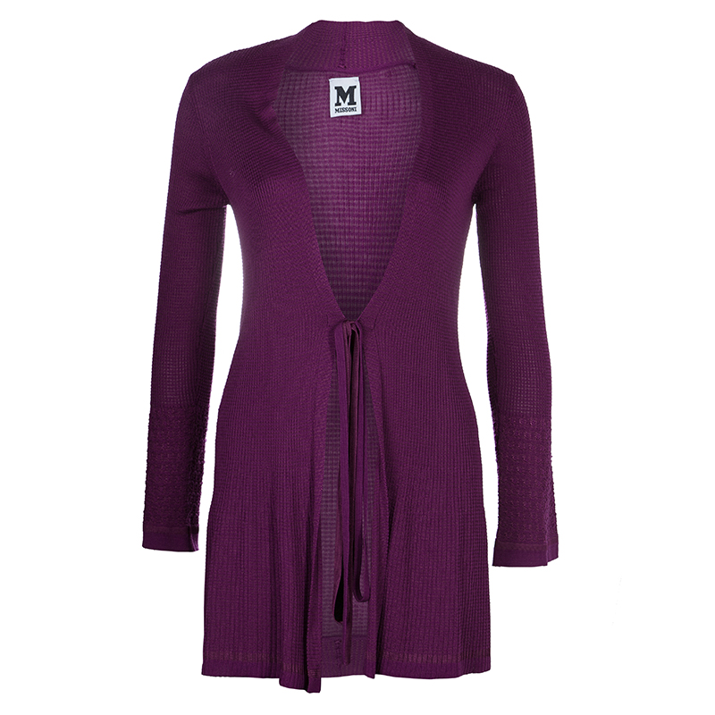 lilac long cardigan