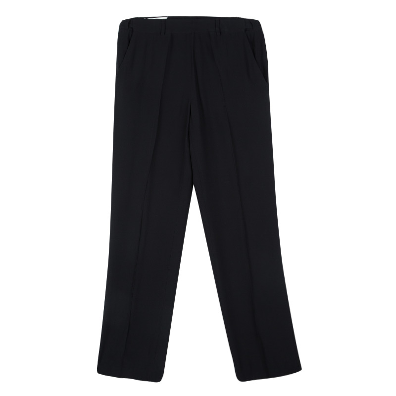 Pre Owned Maison Martin Margiela Black  Loose Fit Trousers L