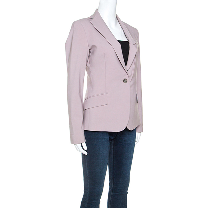 

Maison Martin Margiela Dusty Pink Stretch Wool Blazer