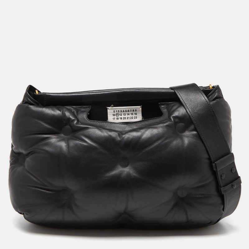 

Maison Martin Margiela Black Leather Glam Sam Bag