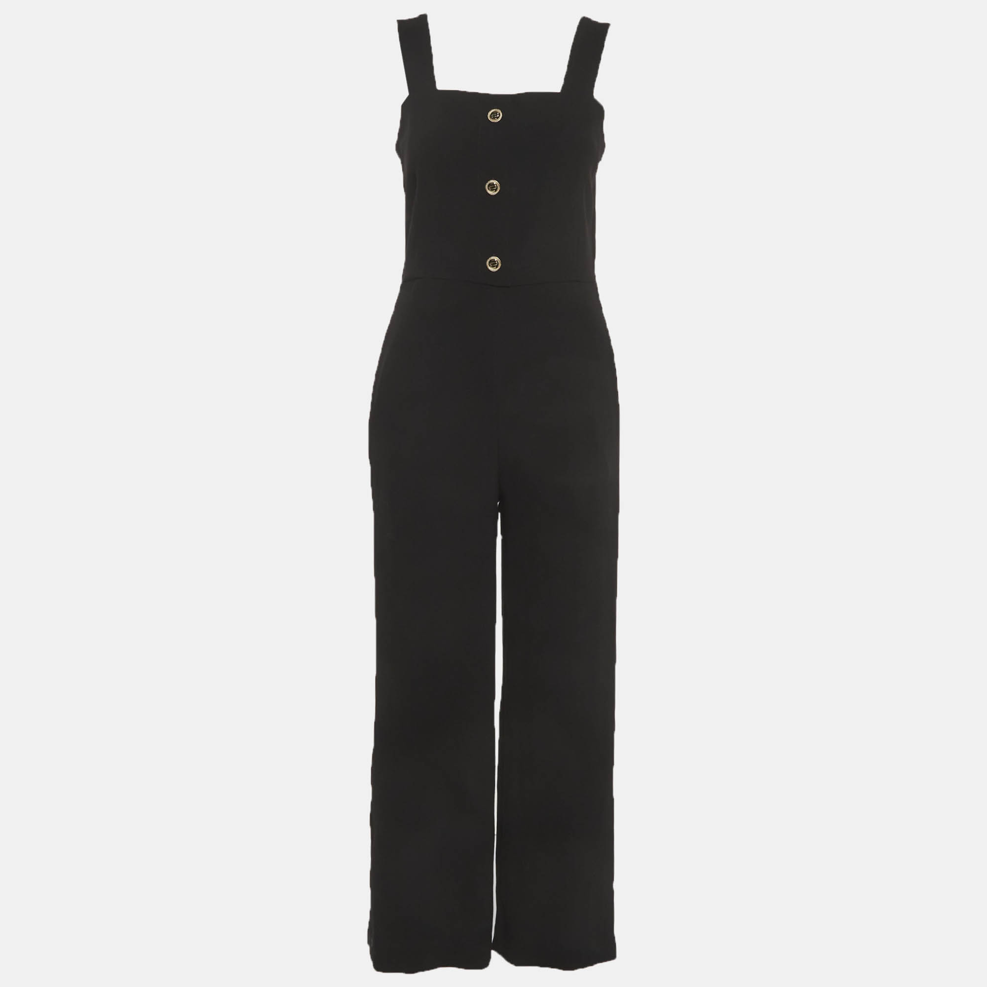 

Maje Black Crepe Jumpsuit M