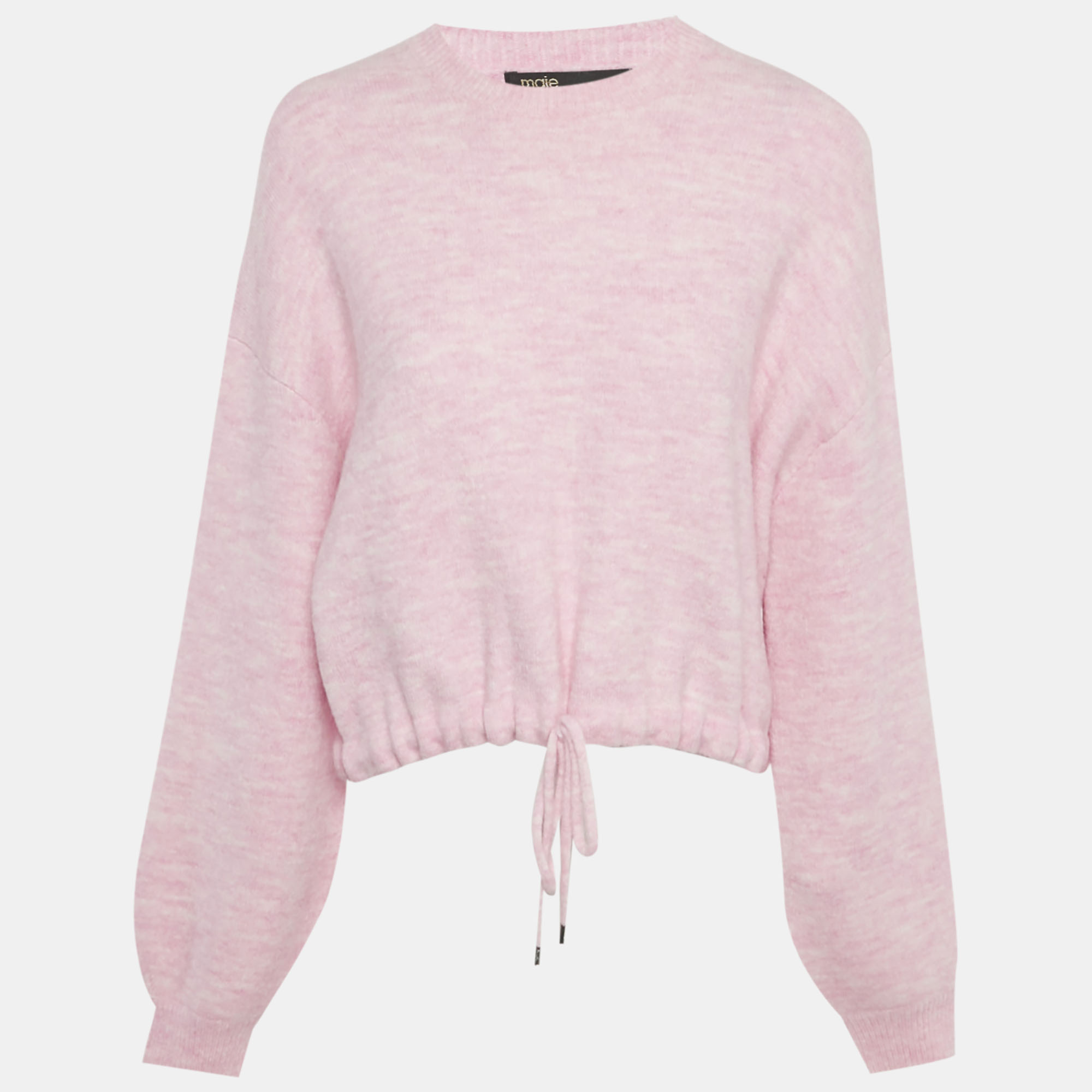 

Maje Pink Wool Blend Sweater S