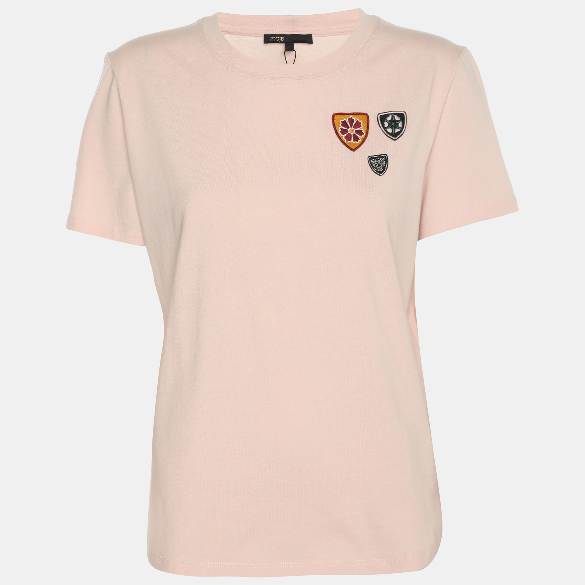 

Maje Pink Jersey Top S