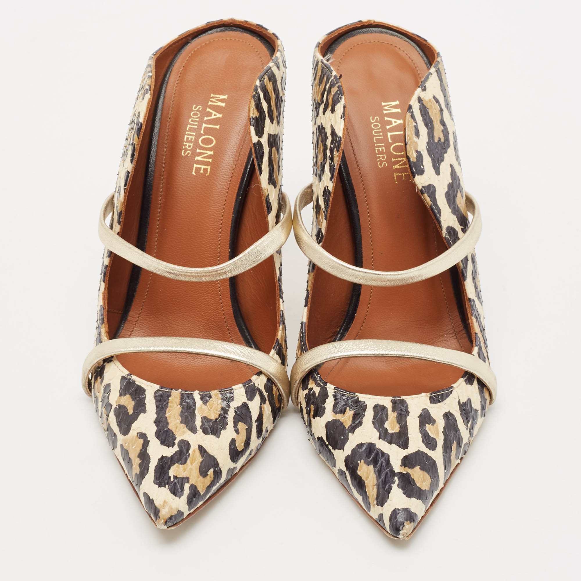 Malone Souliers Multicolor Python Maureen Pumps Size 36 