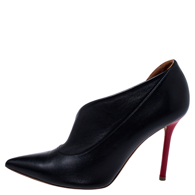 

Malone Souliers Black Leather Pumps Size