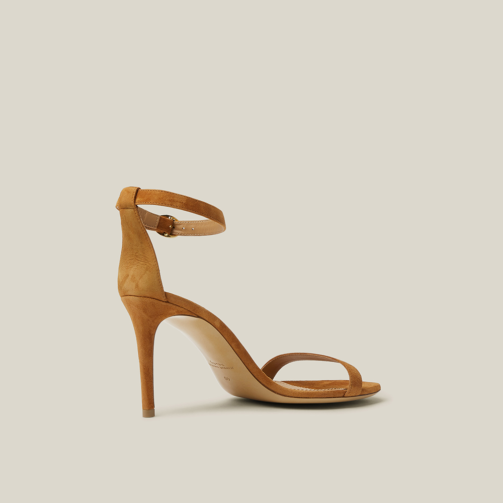 

Mansur Gavriel Brown Suede Sandals IT