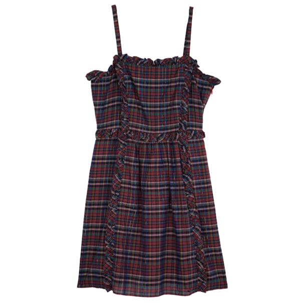 Pre Owned فستان مارك باي مارك جاكوبس نقشة كاروهات M