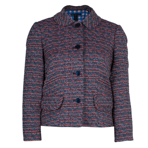 Pre Owned معطف قصير مارك باي مارك جاكوبس تويد متعدد الألوان XS