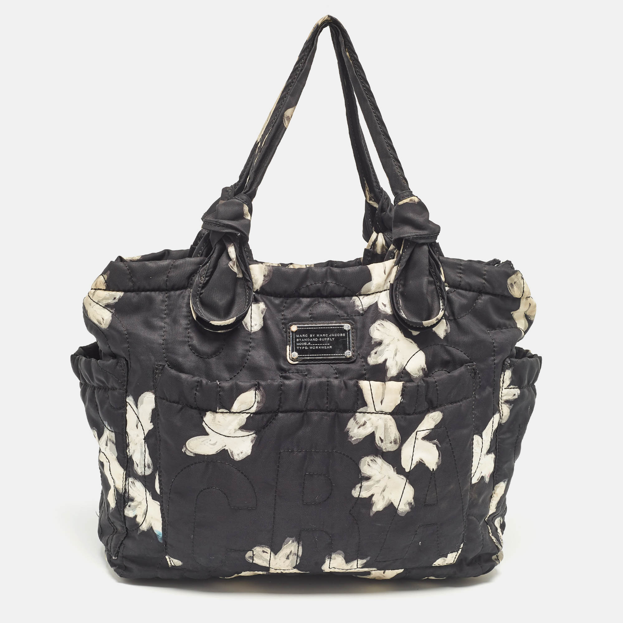 

Marc by Marc Jacobs Black Nylon Pretty Tate Tote