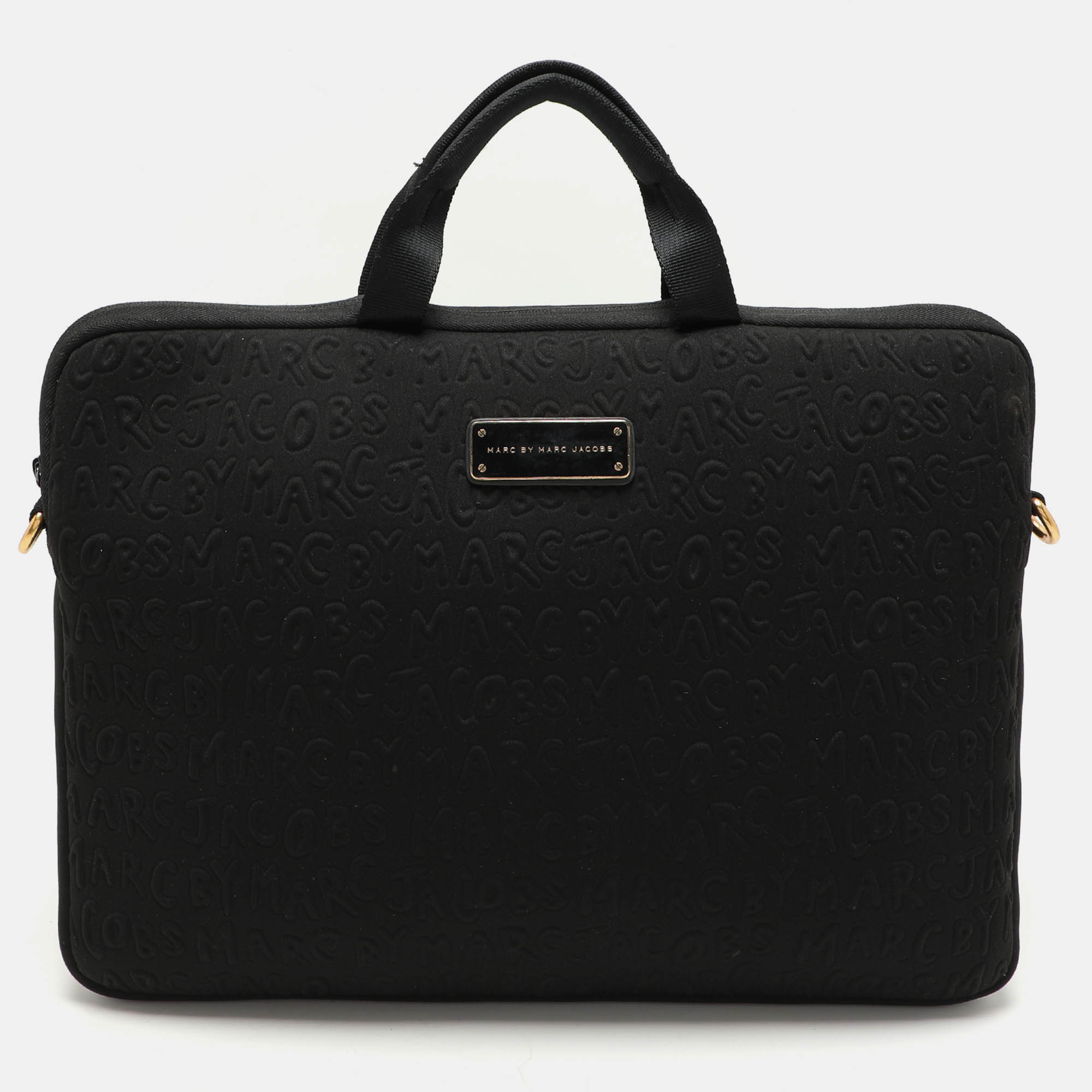 

Marc by Marc Jacobs Black Neoprene Laptop Bag