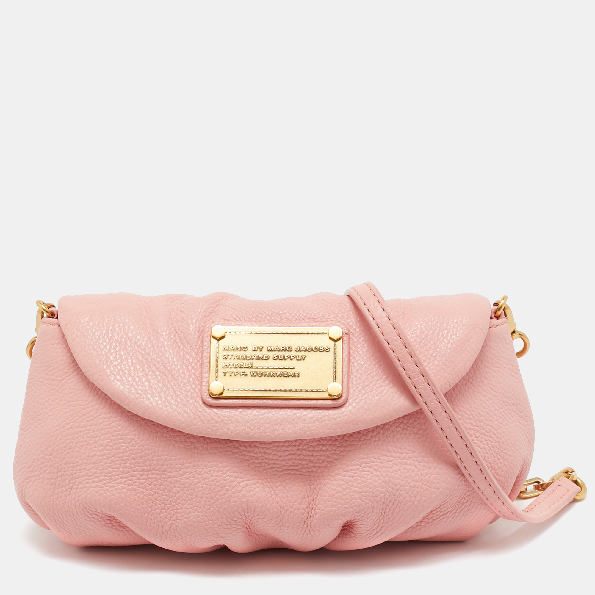 

Marc by Marc Jacobs Pink Leather Classic Q Karlie Crossbody Bag