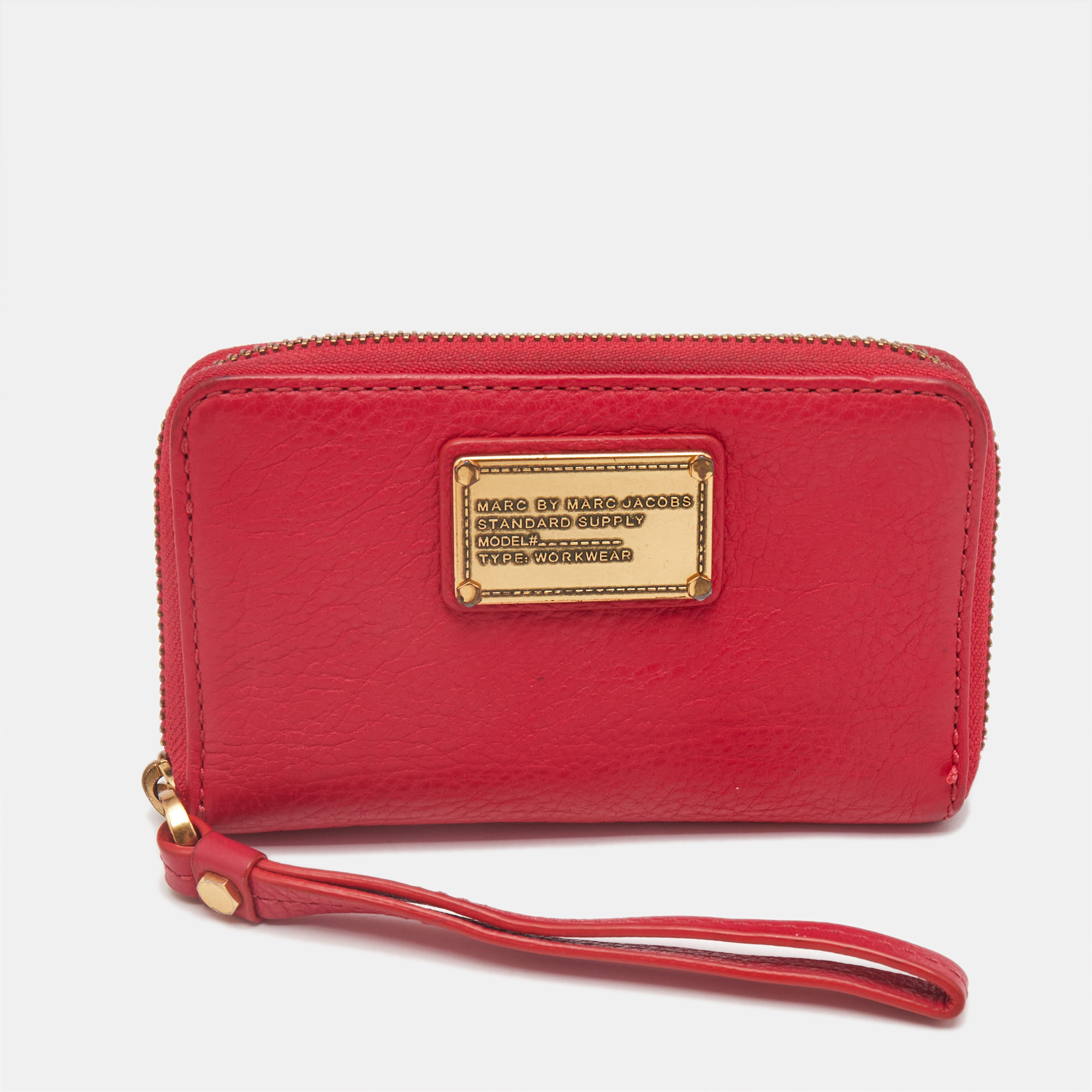

Marc by Marc Jacobs Pink Leather Classic Q Wingman Wallet