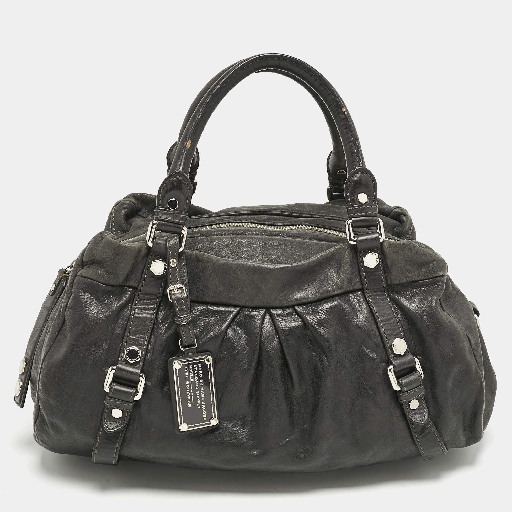 

Marc by Marc Jacobs Black Leather Classic Satchel