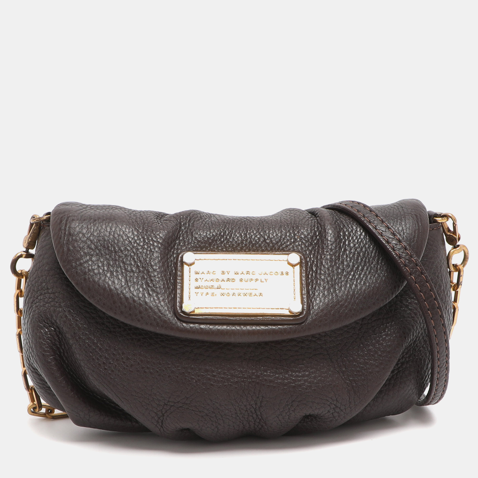 

Marc by Marc Jacobs Brown Leather Crossbody Bag