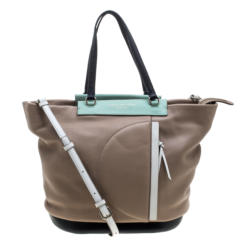 مملوكة مسبقًا حقيبة يد مارك باي مارك جاكوبس كونفرتيبل جلد متعددة الألوان