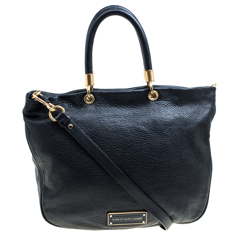 Marc by Marc Jacobs Black Leather Top Handle Bag