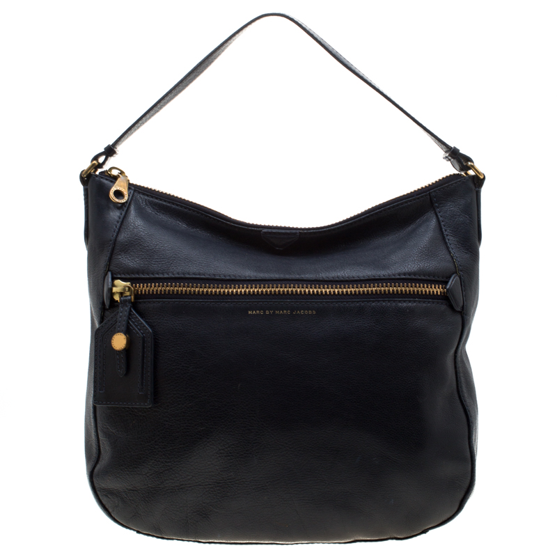 Marc Jacobs Navy Blue Leather Crossbody Bag Marc by Marc Jacobs | The ...