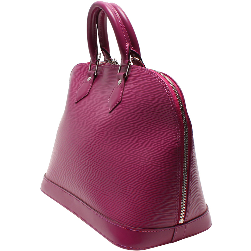 

Louis Vuitton Grenade Epi Leather Alma PM Bag, Purple