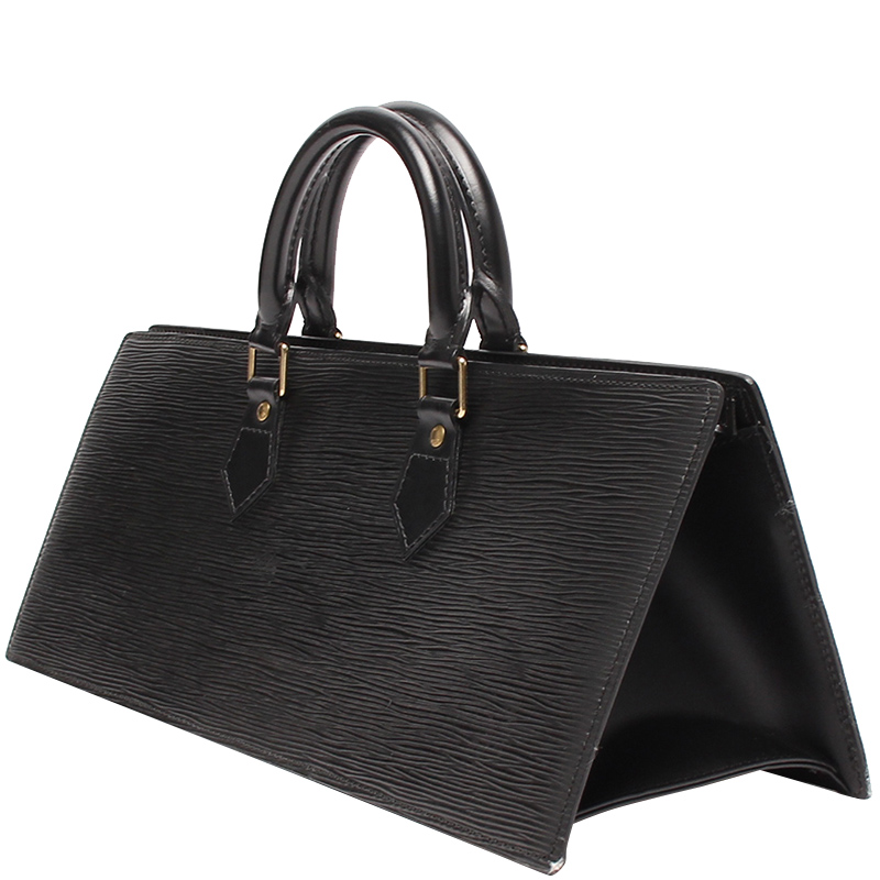 

Louis Vuitton Noir Epi Leather Sac Triangle Bag, Black