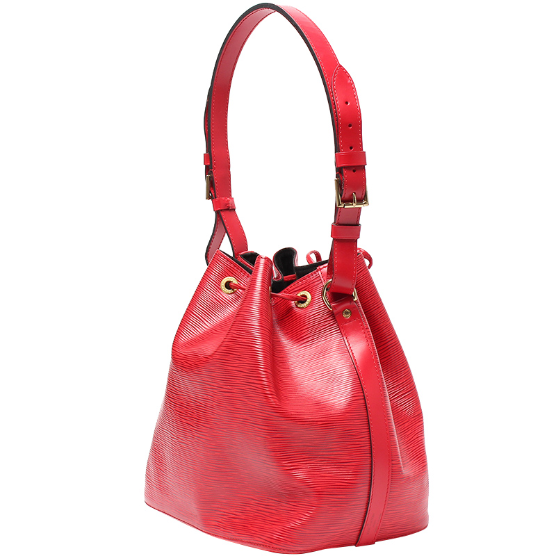 

Louis Vuitton Castilian Red Epi Leather Putinoe Bag
