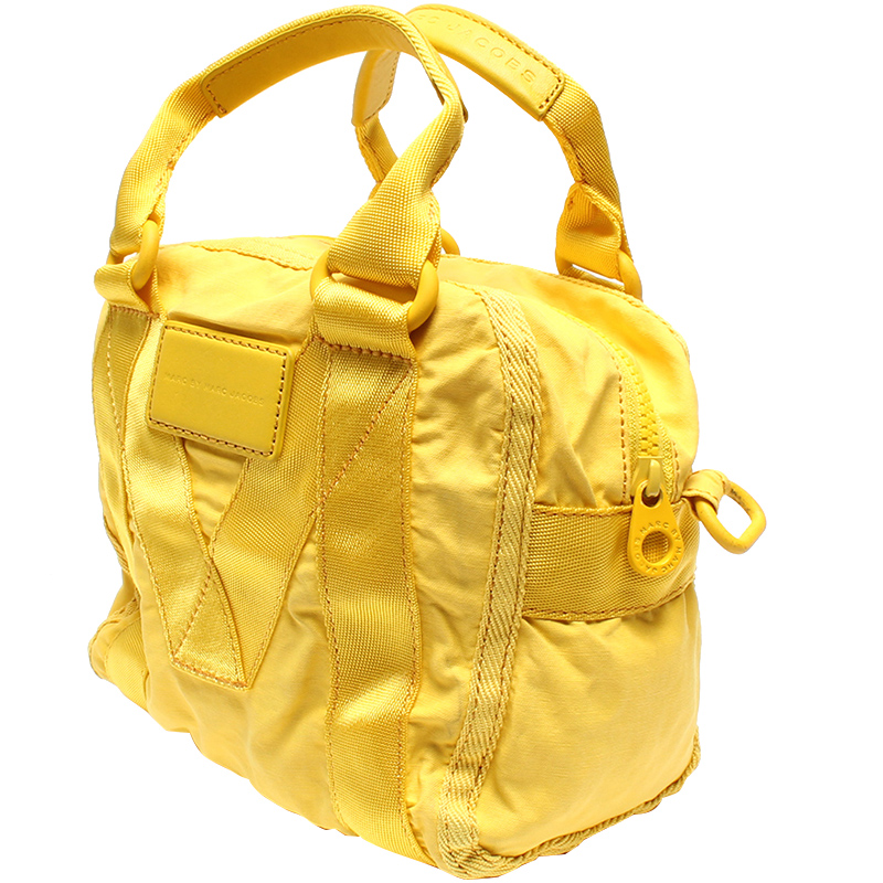 

Marc by Marc Jacobs Yellow Canvas Top Handle Bag