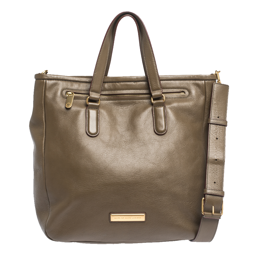 olive green tote