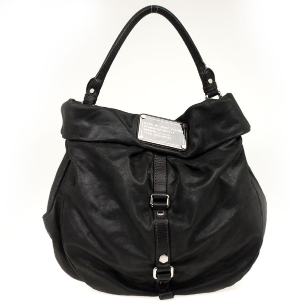 مملوكة مسبقًا Marc by Marc Jacobs Dr. Q Lil Riz Pleated Hobo 